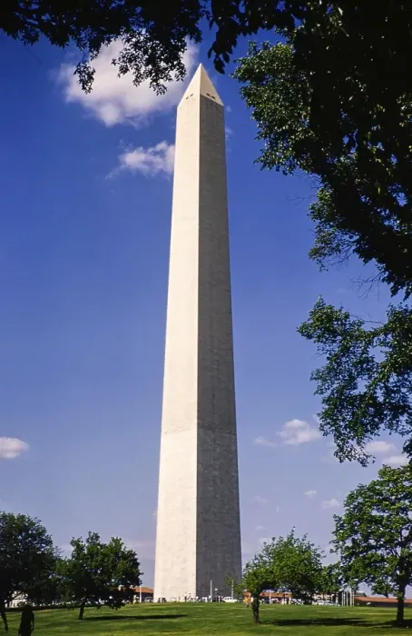Framed Print : The Washington Monument obelisk, The National Mall, Washington DC, USA, c 1953, North America Framed Print : The Washington Monument obelisk, The National Mall, Washington DC, USA, c 1953, North America