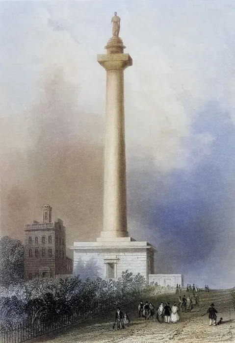 Framed Print : Washington's Monument Baltimore USA