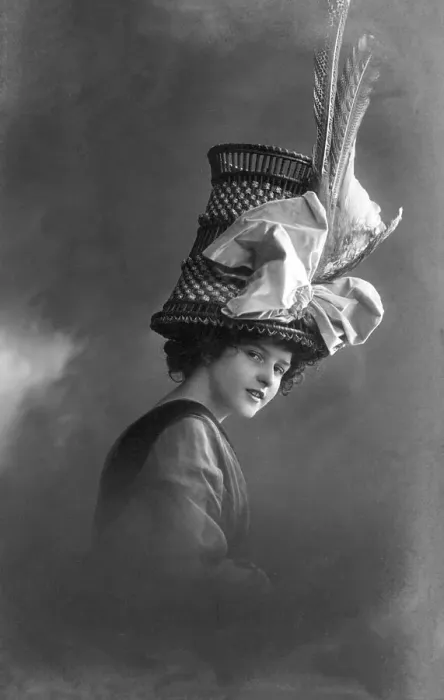 Framed Print : A wastebasket as a hat, fashion