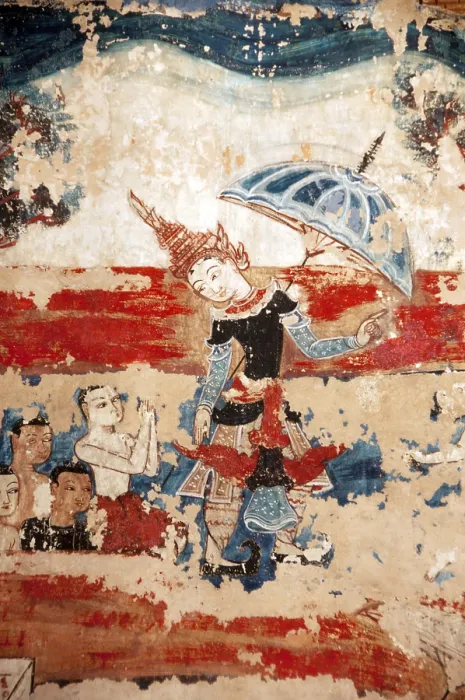 Framed Print : Wat Buak Khrok Luang, located in Ban Buak Khrok Luang Moo 1