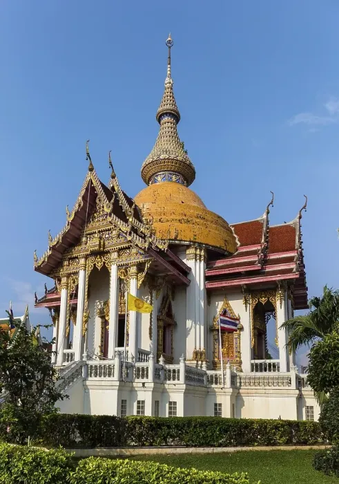 Framed Print : Wat Chaimongkol, Wat Jai Chai Mongkol Temple
