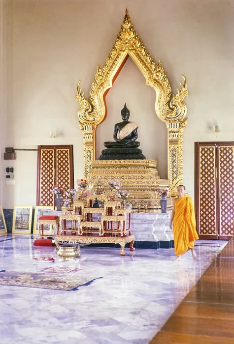 Framed Print : Wat Chetawan Thai Buddhist temple