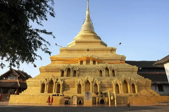 Framed Print : Wat Jong Kham, Kyaing Tong, Golden Triangle