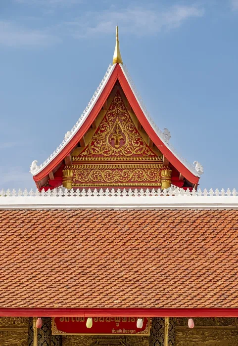 Framed Print : Wat May Suwannaphumaham Monastery Framed Print : Wat May Suwannaphumaham Monastery