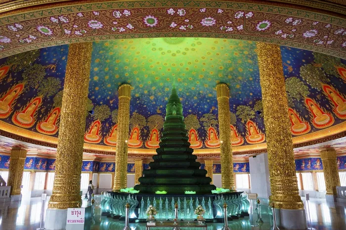 Framed Print : Wat Paknam Phasi Charoen, Thonburi