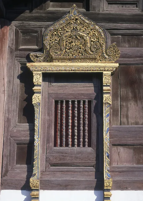 Framed Print : Wat Phan Tao, established in 1391 Framed Print : Wat Phan Tao, established in 1391