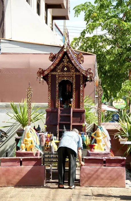 Framed Print : Wat Phan Tao, established in 1391