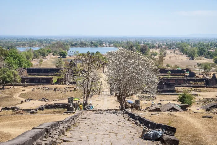 Framed Print : Wat Phou temple in Southern Laos Framed Print : Wat Phou temple in Southern Laos