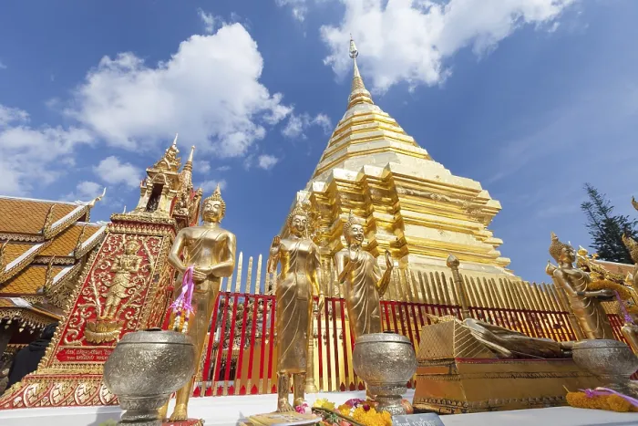 Framed Print : Wat Phra That Doi Suthep temple
