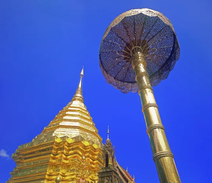 Framed Print : Wat Phra That Doi Suthep temple