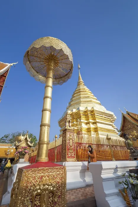 Framed Print : Wat Phra That Doi Suthep temple Framed Print : Wat Phra That Doi Suthep temple