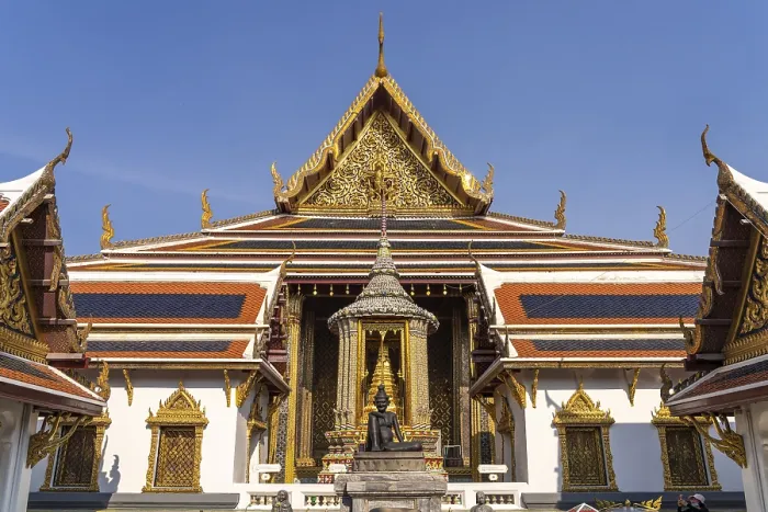 Framed Print : Wat Phra Kaeo, the king's Buddhist temple