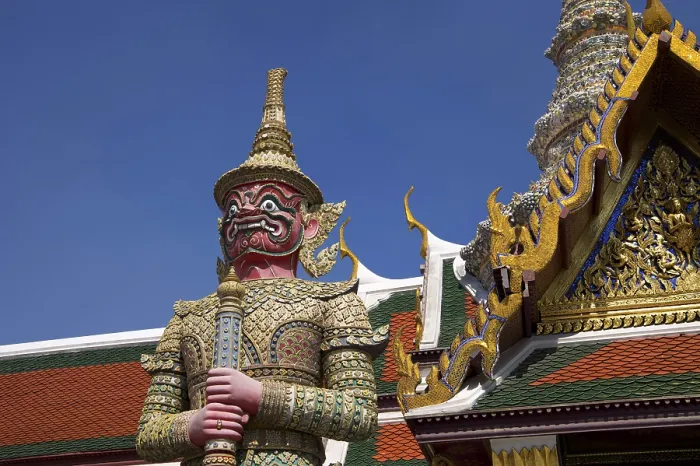 Framed Print : Wat Phra Kaeo, Temple of the Emerald Buddha
