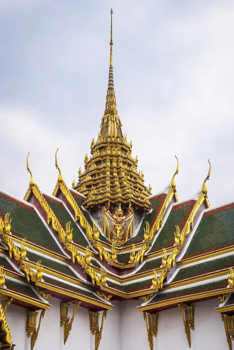 Framed Print : Wat Phra Kaew emerald buddha Temple