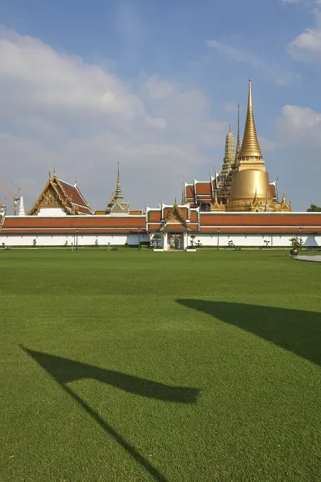 Framed Print : Wat Phra Kaew from entrance, Grand Palace