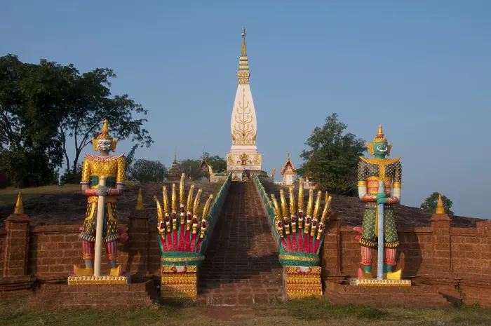 Framed Print : Wat Phra That Satcha was built in 1976