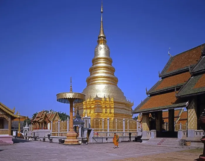 Framed Print : Wat Phra That, Lampoon, Thailand, Asia Framed Print : Wat Phra That, Lampoon, Thailand, Asia