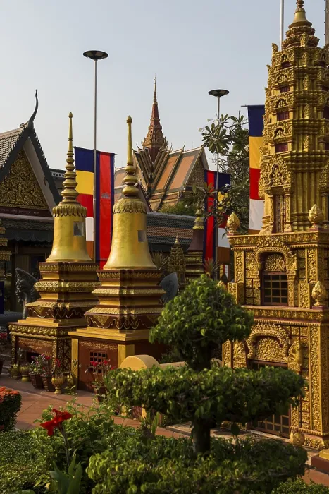 Framed Print : Wat Preah Prohm Rath Temple, Siem Reap
