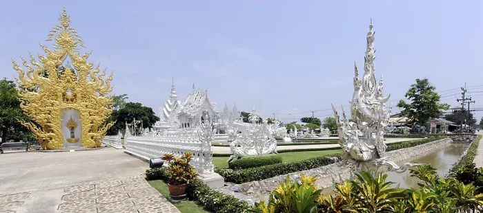 Framed Print : Wat Rong Khun temple, White Temple