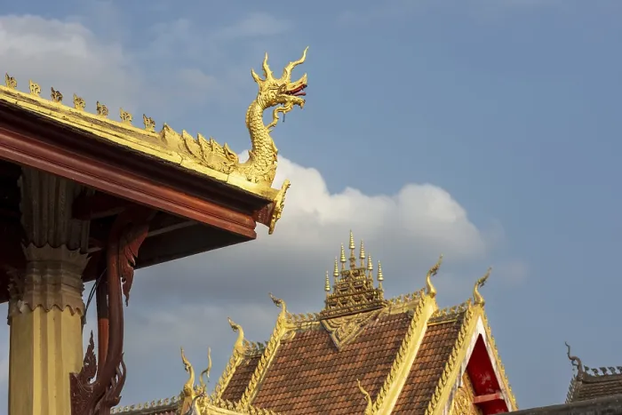 Framed Print : Wat Si Saket, Vientiane, Vientiane Province