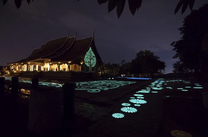 Framed Print : Wat Sirindhorn Wararam, Wat Phu Prao
