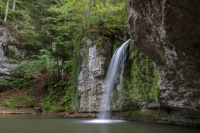 Framed Print : Waterfall Giessen, Kilchberg, Zeglingen Framed Print : Waterfall Giessen, Kilchberg, Zeglingen