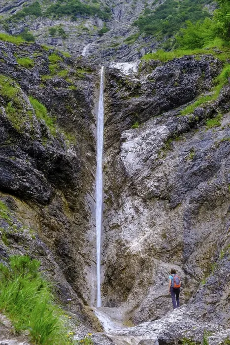 Framed Print : Waterfall, Kleine Wolfsschlucht