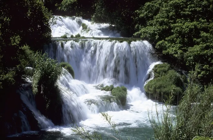 Framed Print : Waterfall in Krka National Park Framed Print : Waterfall in Krka National Park