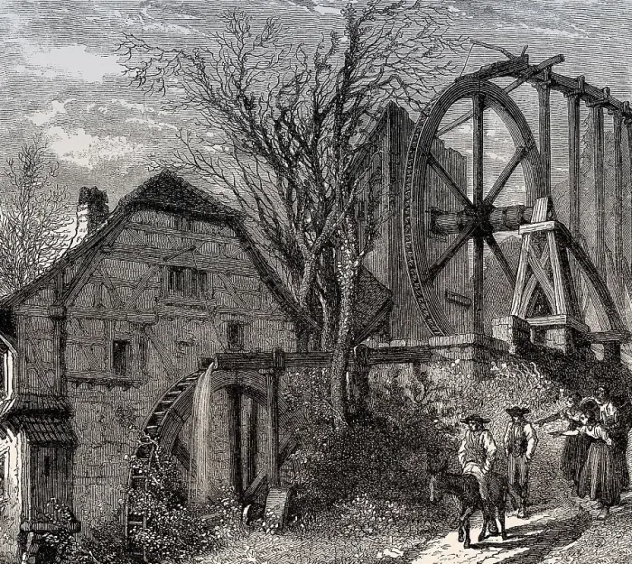 Framed Print : Watermill at Mitschdorf, Bas-Rhin department Framed Print : Watermill at Mitschdorf, Bas-Rhin department