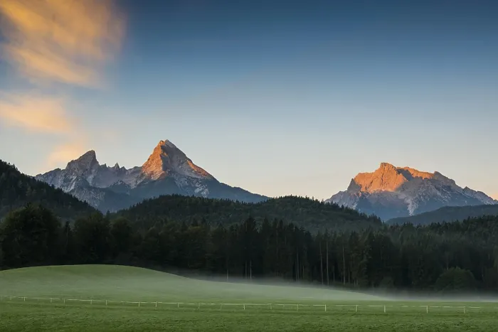 Framed Print : Watzmann, sunrise, Berchtesgadener Land Framed Print : Watzmann, sunrise, Berchtesgadener Land