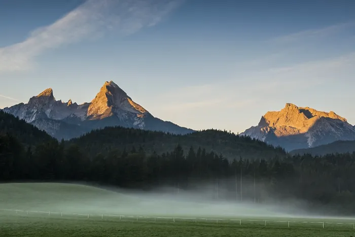 Framed Print : Watzmann, sunrise, Berchtesgadener Land
