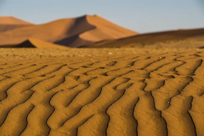 Framed Print : Wavy pattern in sand, Big Mama