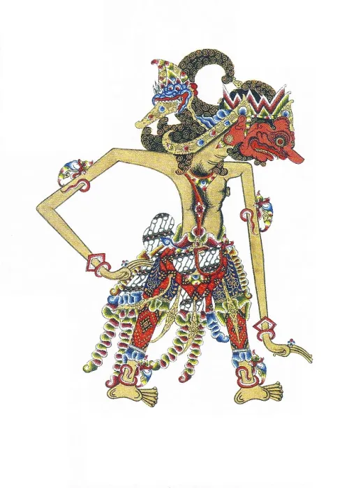 Framed Print : Wayang is a Javanese word for particular kinds of theatre (literally shadow')