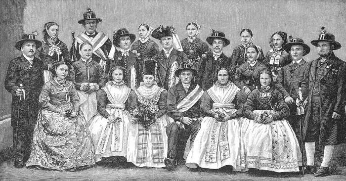 Framed Print : Wedding party in the Wendland in Lusatia Framed Print : Wedding party in the Wendland in Lusatia