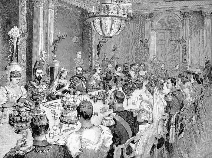 Framed Print : Wedding of Princess Victoria Melita of Saxe-Coburg and Gotha Framed Print : Wedding of Princess Victoria Melita of Saxe-Coburg and Gotha
