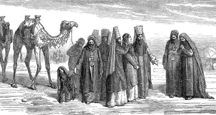 Framed Print : Wedding procession of the Turkmen in 1870 Framed Print : Wedding procession of the Turkmen in 1870