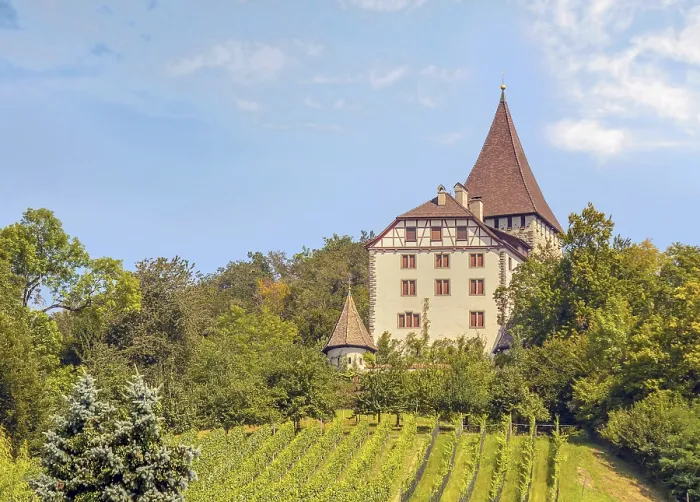Framed Print : Weinfelden Castle, Canton of Thurgau, Switzerland Framed Print : Weinfelden Castle, Canton of Thurgau, Switzerland