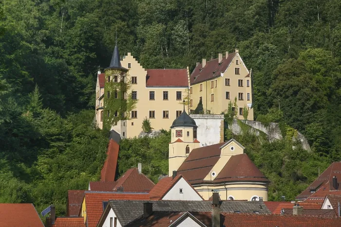 Framed Print : Weissenstein Castle, historical building Framed Print : Weissenstein Castle, historical building