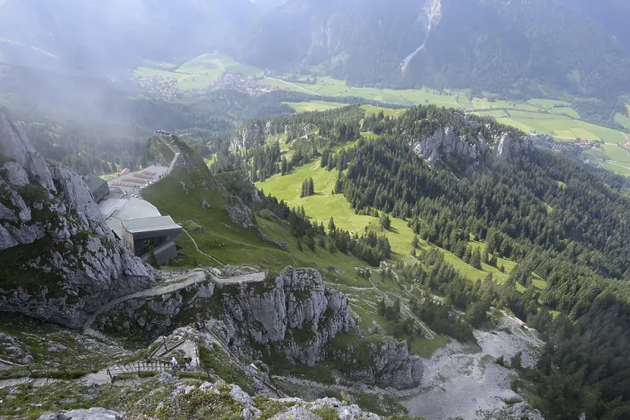 Framed Print : Wendelstein (1838 m), view from the summit Framed Print : Wendelstein (1838 m), view from the summit
