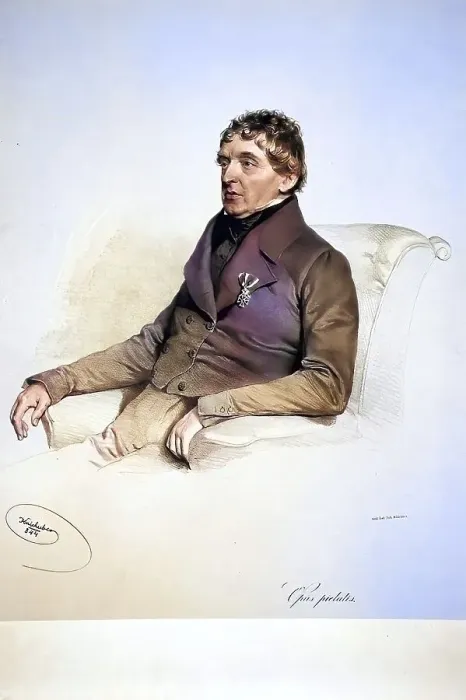 Framed Print : Wenzel Gustav von Kopetz (1782-1857)