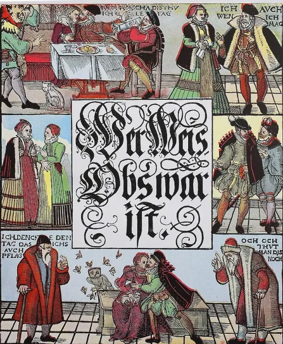 Framed Print : Wer weiss, ob es wahr ist