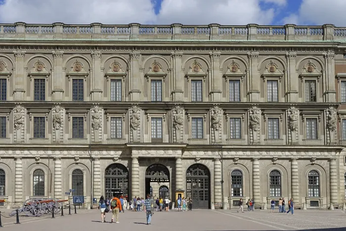 Framed Print : West facade of the Swedish Royal Palace