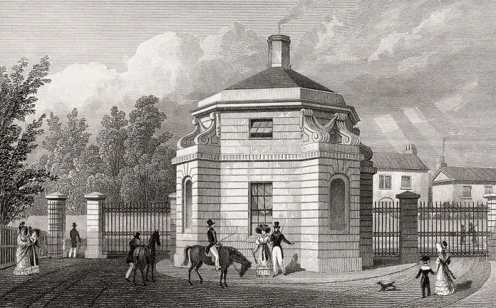 Framed Print : West Gate, Regent's Park, London