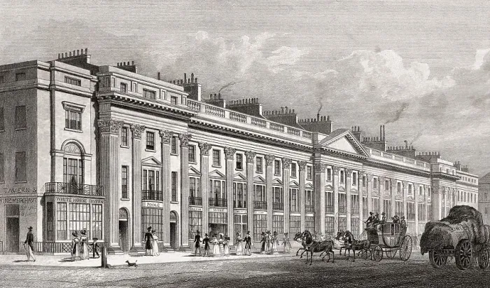 Framed Print : Part of the west side, Regent Street Framed Print : Part of the west side, Regent Street