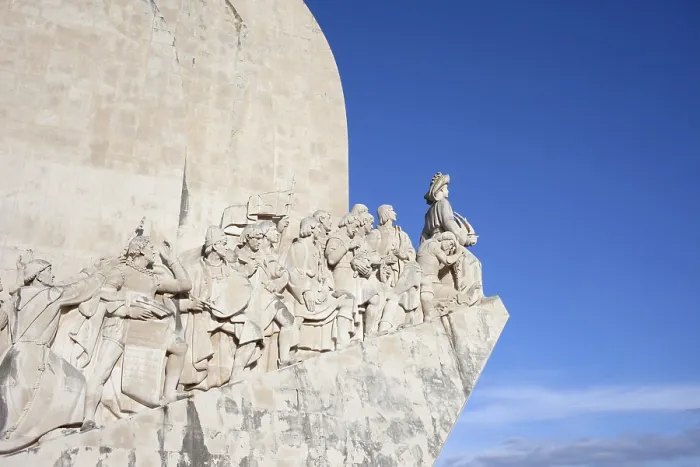 Framed Print : Western side of the Monument to the Discoveries (Padrao dos Descobrimentos)