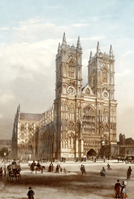 Framed Print : Westfront of Westminster Abbey