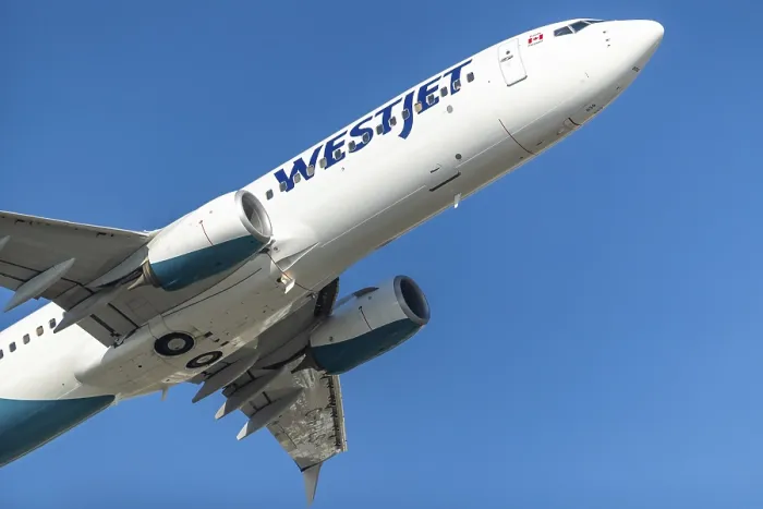 Framed Print : A WestJet Airlines Boeing 737-800 takes off from Toronto Pearson International Airport on August 15 Framed Print : A WestJet Airlines Boeing 737-800 takes off from Toronto Pearson International Airport on August 15