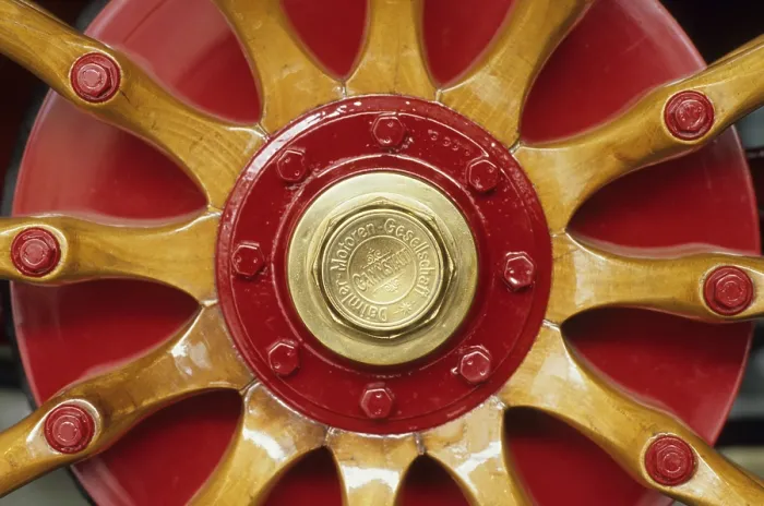 Framed Print : Wheel, wheel hub on a vintage car