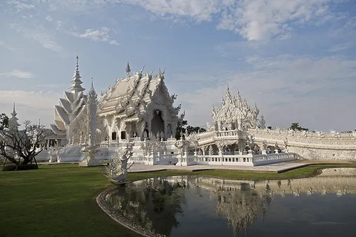 Framed Print : The White Temple of Wat Rong Khun