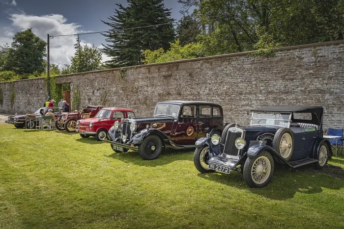 Framed Print : Wicklow, Ireland, August 2019 Irish Veteran and Vintage Car Club in Powerscourt Framed Print : Wicklow, Ireland, August 2019 Irish Veteran and Vintage Car Club in Powerscourt